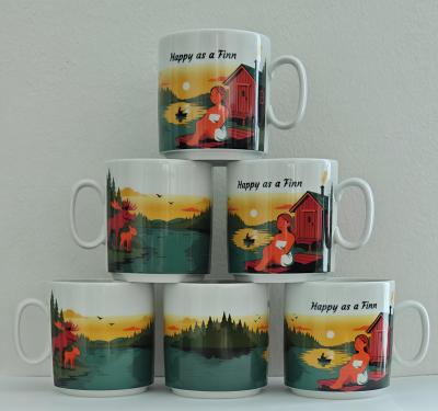 Happy as a Finn mug