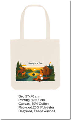 Happy as a Finn bag