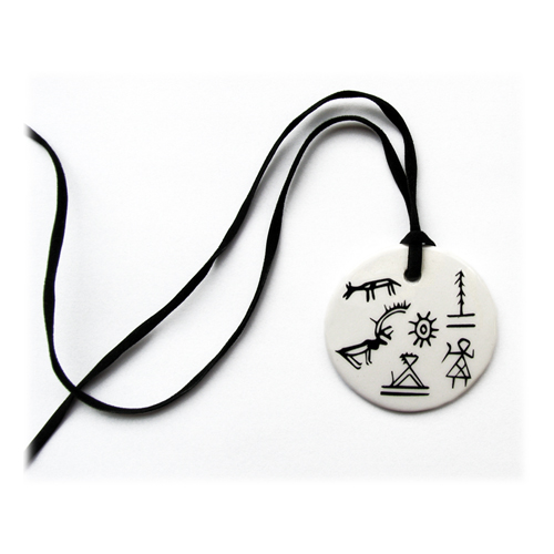 Saami amuletti valkoinen