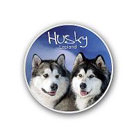 Husky magneetti pyöreä, sininen
