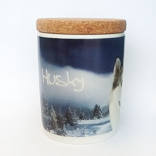 Huksy purkki 0.2l sininen
